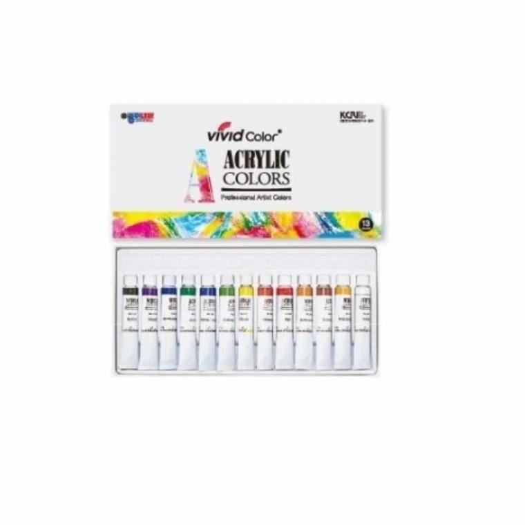 13색 아크릴 물감 7.5ml 커스텀물감 벽화물감 종이물감 운동화커스텀 벽화용물감