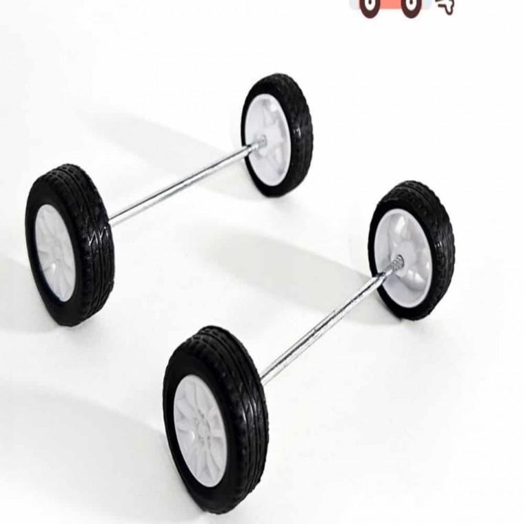 DIY 장난감 바퀴세트 10개 바퀴조립 DIY바퀴세트 자동차바퀴 바퀴키트 조립키트