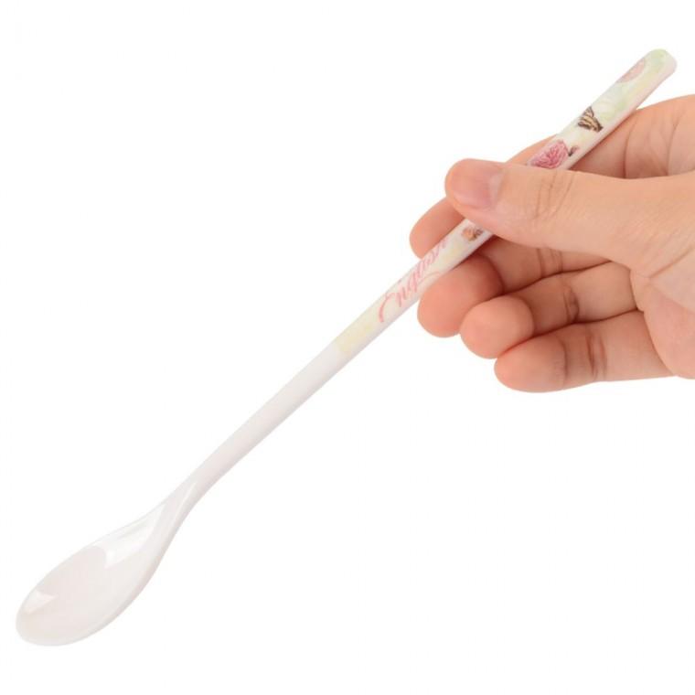 레져 등산 긴 카페 스푼 숟가락 아이스크림 롱 스테인레스 디저트 음료 티 2P