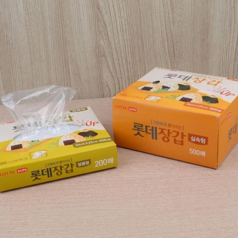비닐장갑 위생 실속 요리 일회용 200매 알뜰 500매 투명 청소 조리 손보호