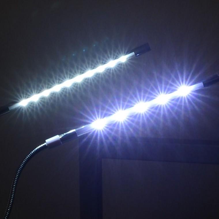 독서등 USB 충전 각도조절 무선 책상 스탠드 침대 LED 이동식
