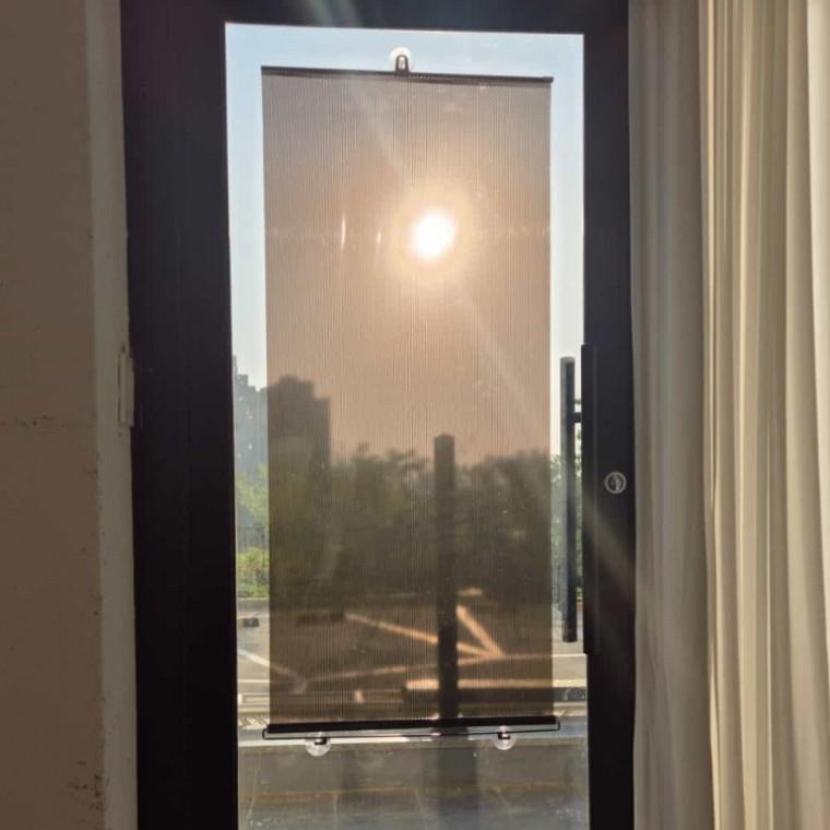 롤업 가리개블라인드 58x125 붙이는블라인드 사무실블라인드 세로블라인드