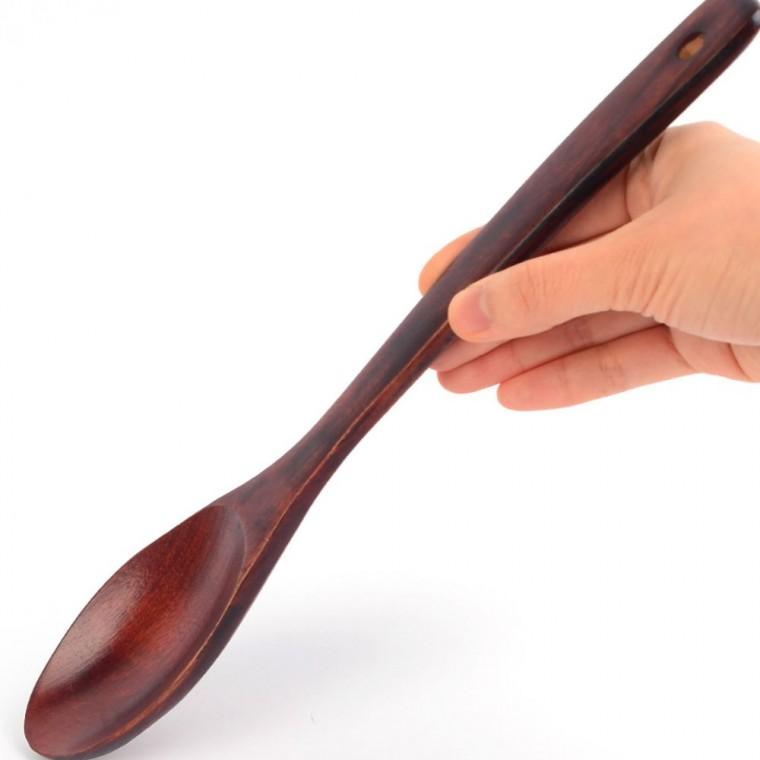 볶음기 옻칠 조리 주방 숟가락 원목 스푼 나무 국자 뜨개 요리 큰