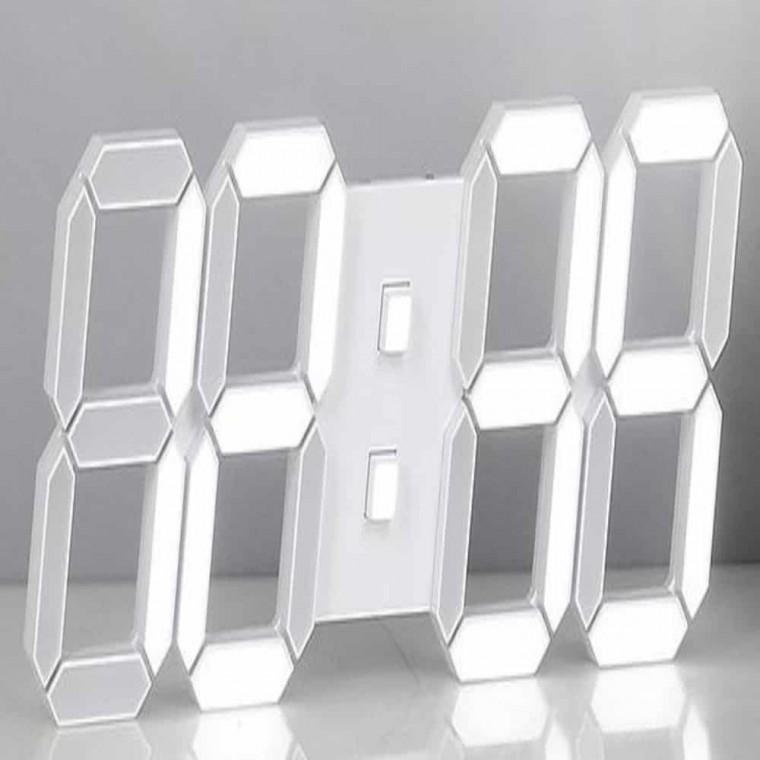 LED 벽걸이 시계 전자알람시계 리모컨시계 디지털숫자시계 인테리어벽시계 대형디지털시계