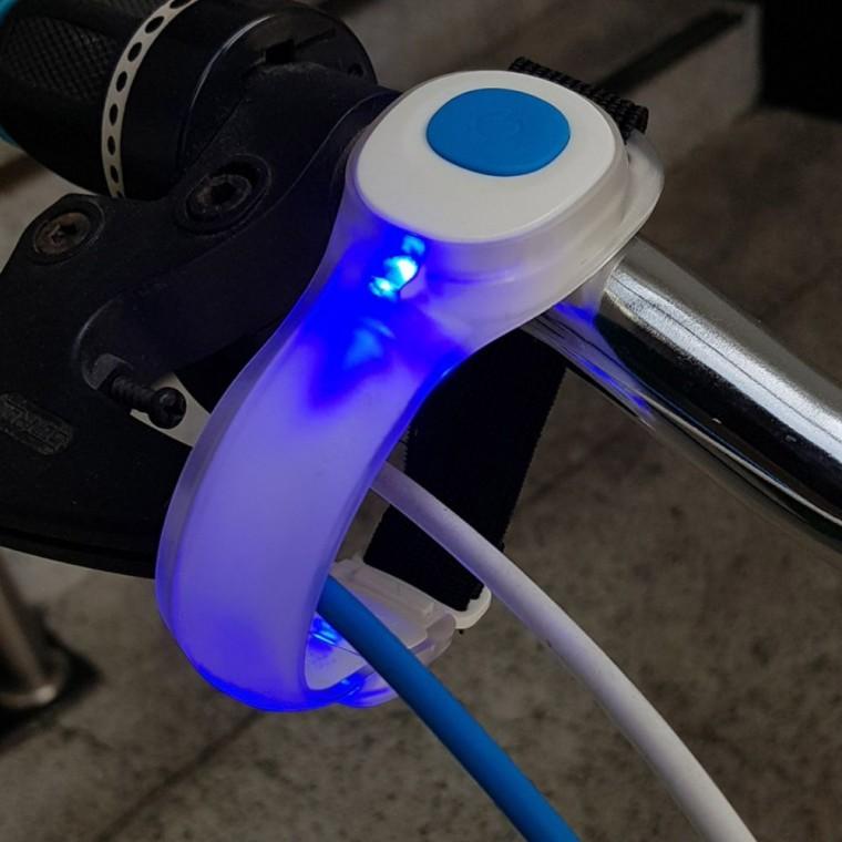 LED 안전 산책 런닝 밴드 라이트 반사 발광 팔목 야간 손목 조깅 충전 야광밴드