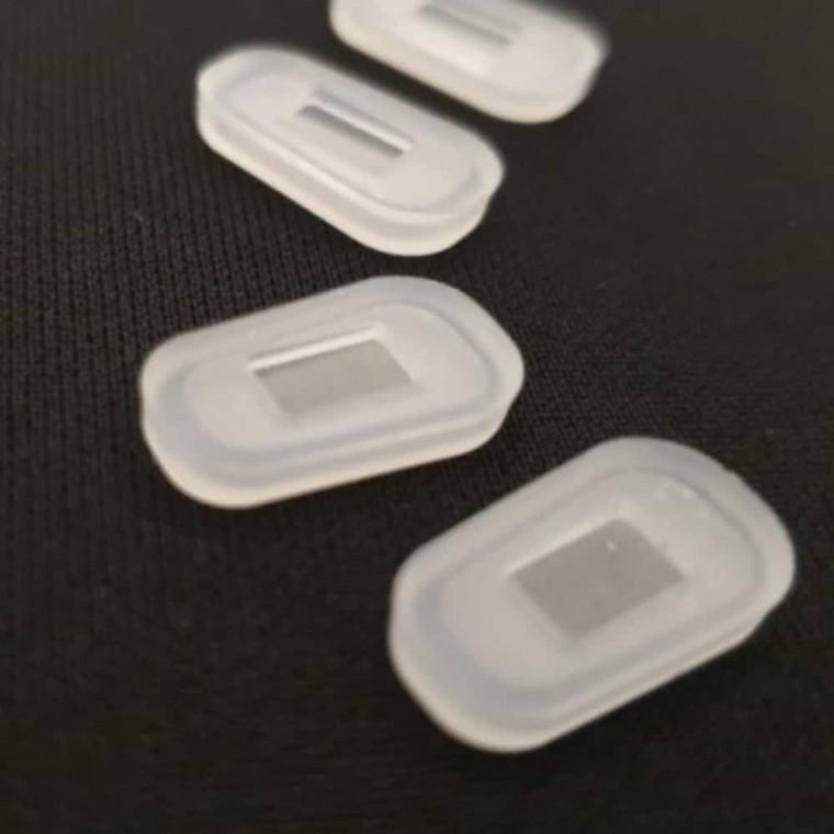 씌우는 실리콘코패드 투명 4P 안경고정 안경소품 코받침