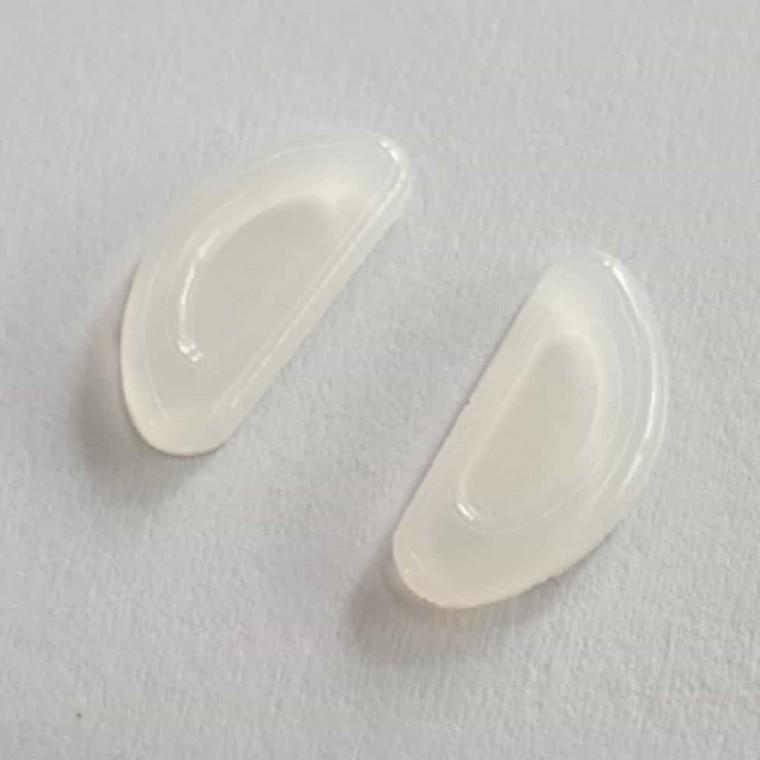 붙이는 실리콘 안경코받침 오목 코패드 투명 10P 선글라스코받침 안경흘러내림방지 안경논슬립