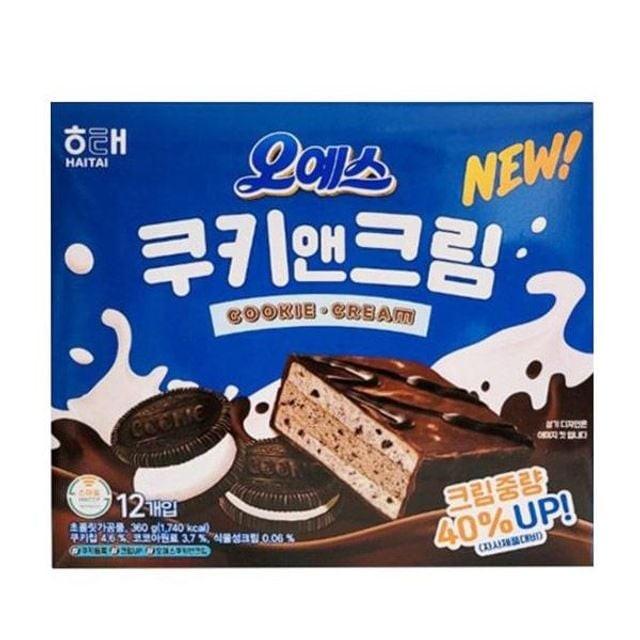 엠다인A 과자 360gx12 쿠키앤크림