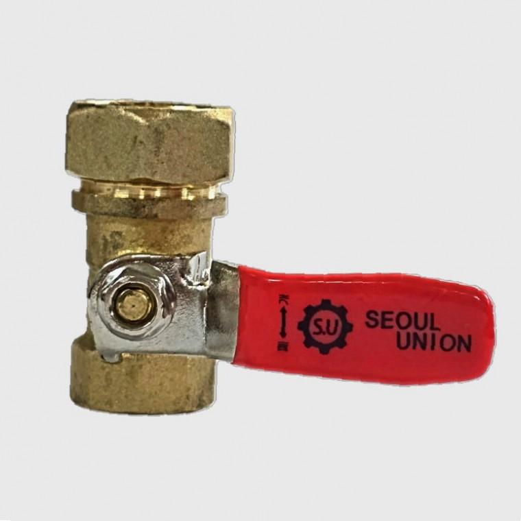 엑셀파이프부속 파이프나사 엑셀 레버밸브 암 15A