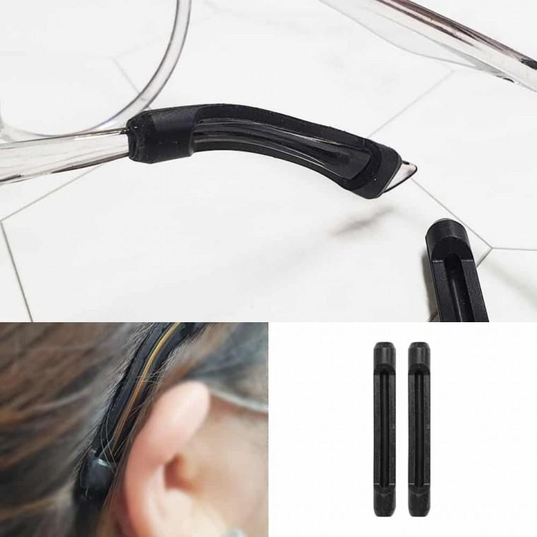 실리콘 안경다리커버 블랙 논슬립 안경고정걸이 안경고정 흘러내림방지 안경흘러내림