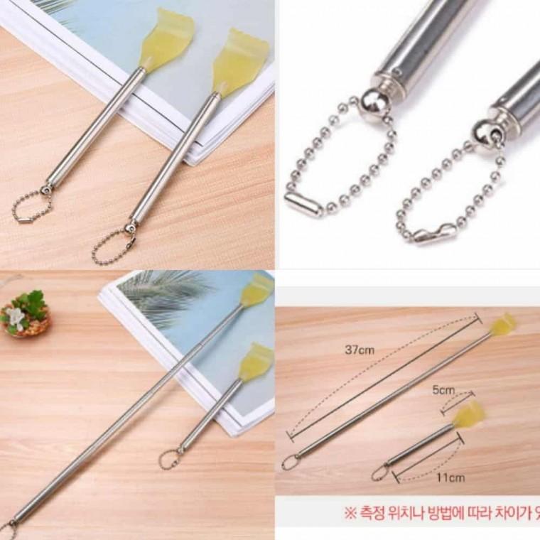 안테나 효자손 안테나등긁개 미니효자손 스텐효자손 휴대용효자손 어르신단체선물