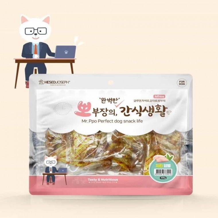 반려견 강아지 치킨 덤벨 간식 강아지용간식 반려견간식