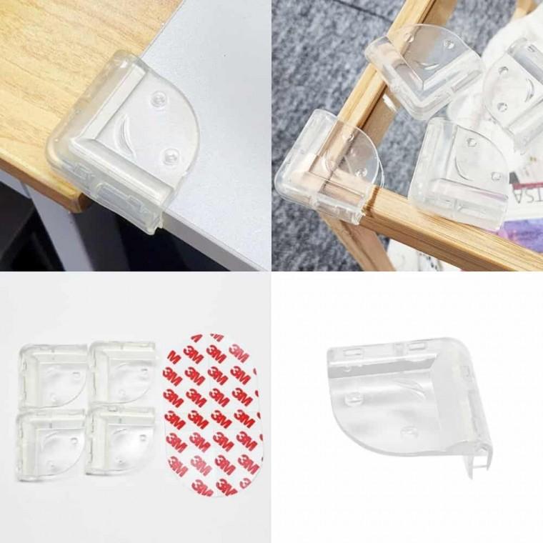 스마일 모서리 보호대 4P 책상모서리보호대 코너보호대 모서리코너보호대 모서리가드 아가드모서리보호대