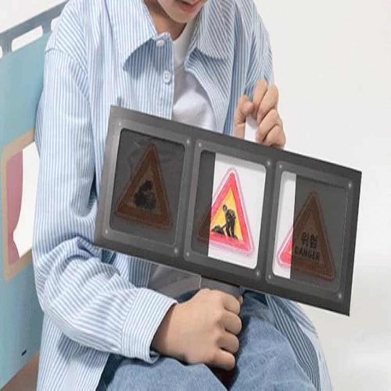 종이 표지판 만들기 미술재료 공예재료 미술만들기 아동미술재료 유아만들기