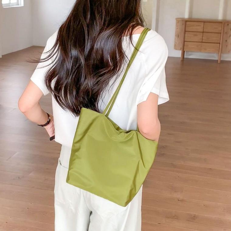 가벼운 데일리 심플 숄더백 나일론 가방