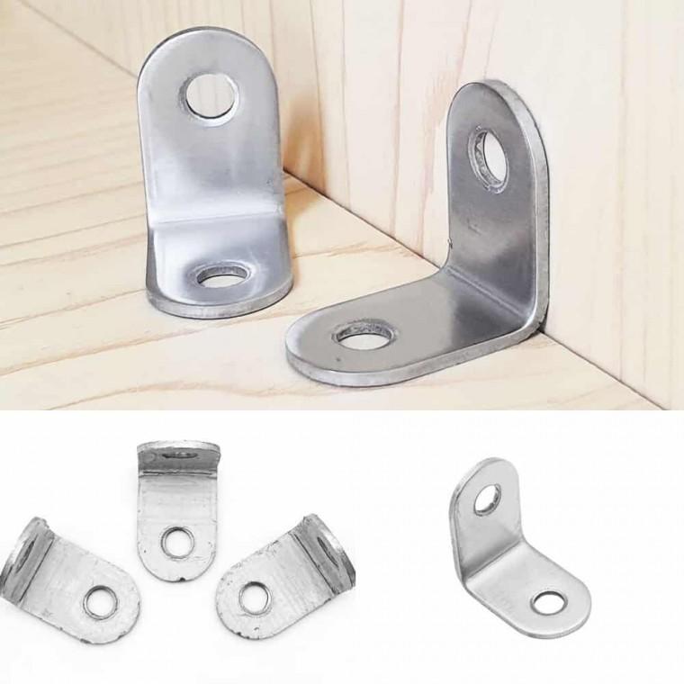 꺽쇠 25x25x16 ㄱ자꺽쇠 연결부속 꺾쇠 보강철물 코너철