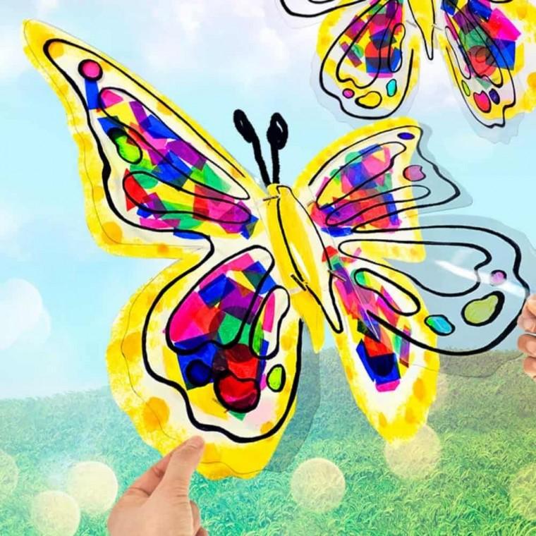 나비 날개 만들기 (3인용) 미술만들기재료 학교만들기 공예미술 미술재료 공예재료