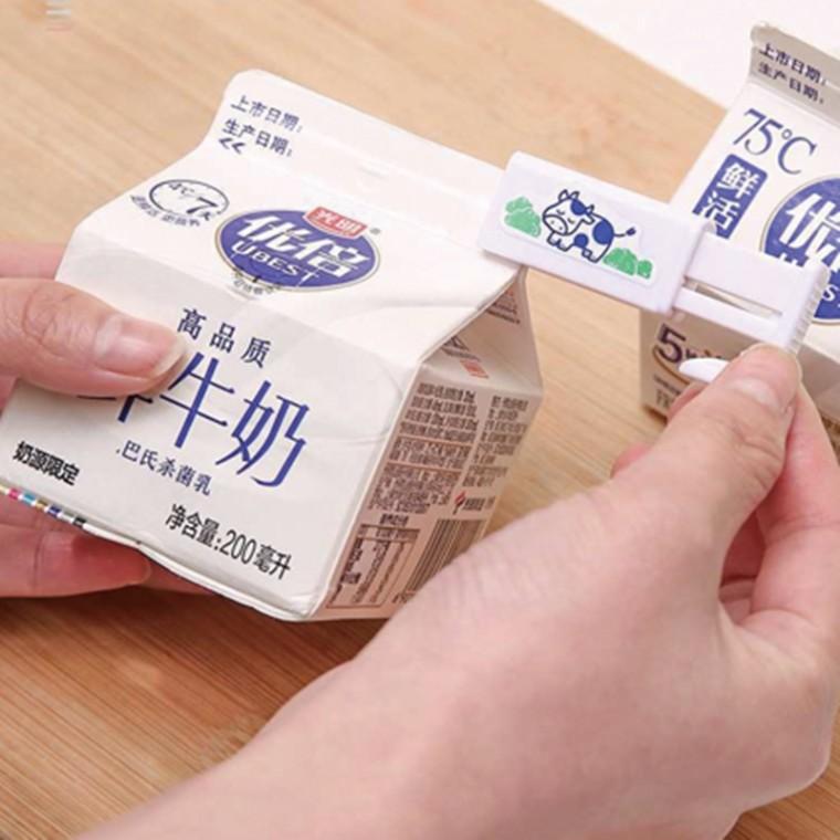다용도 과자 봉지 비닐 우유팩 밀폐 밀봉 집게
