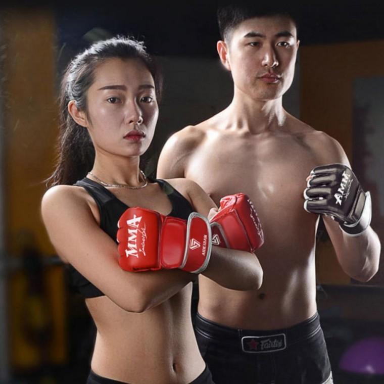 MMA 오픈 핑거 이종격투기 복싱 스파링 장갑 글러브