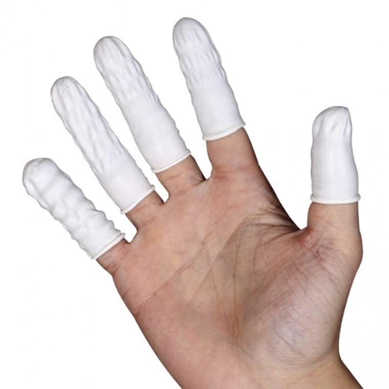 손가락보호 법원 사무용 손가락 골무 실리콘 100g
