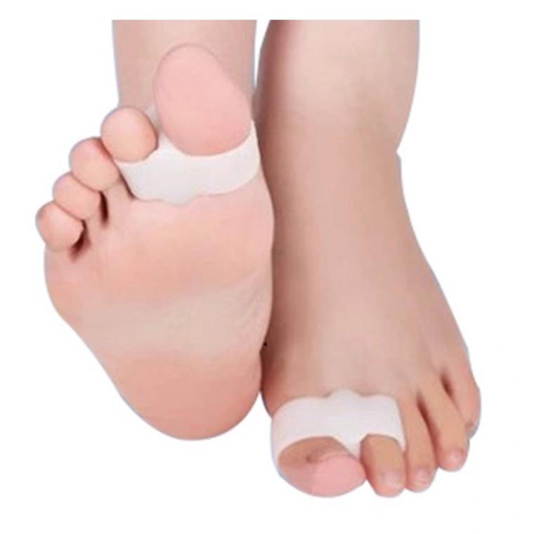 발가락 발아픔 보호패드 쿠션 밴드 2홀