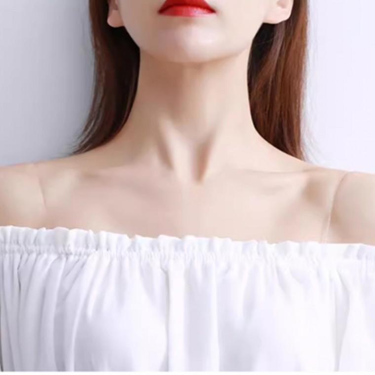 반투명 어깨끈 여름 브라 어깨숄더 누드 고정 스트랩