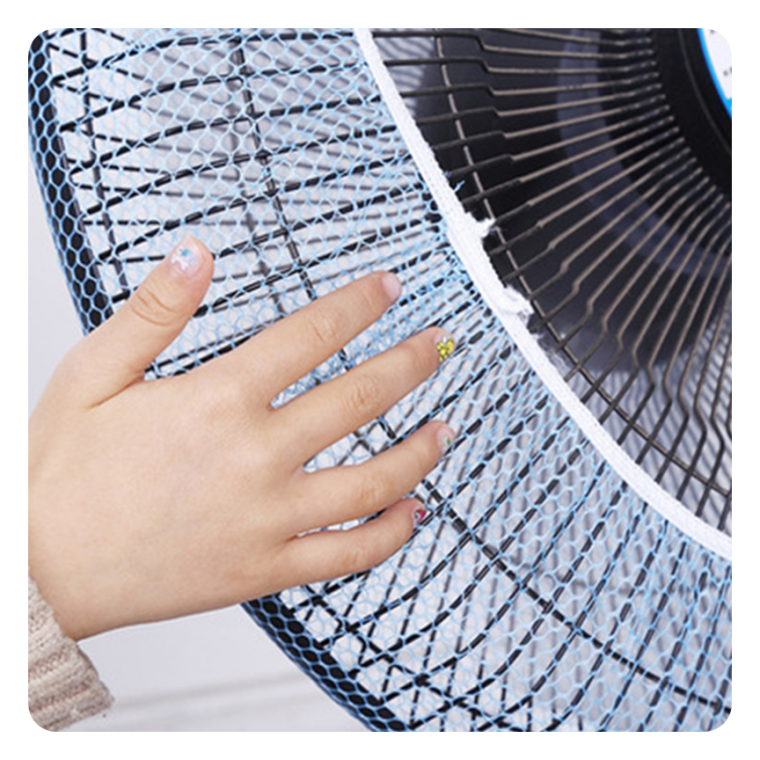 아기 손끼임방지 선풍기덮개 선풍기커버 원형커버