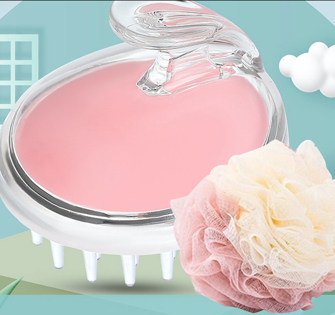 샤워볼+샴푸브러시 세트