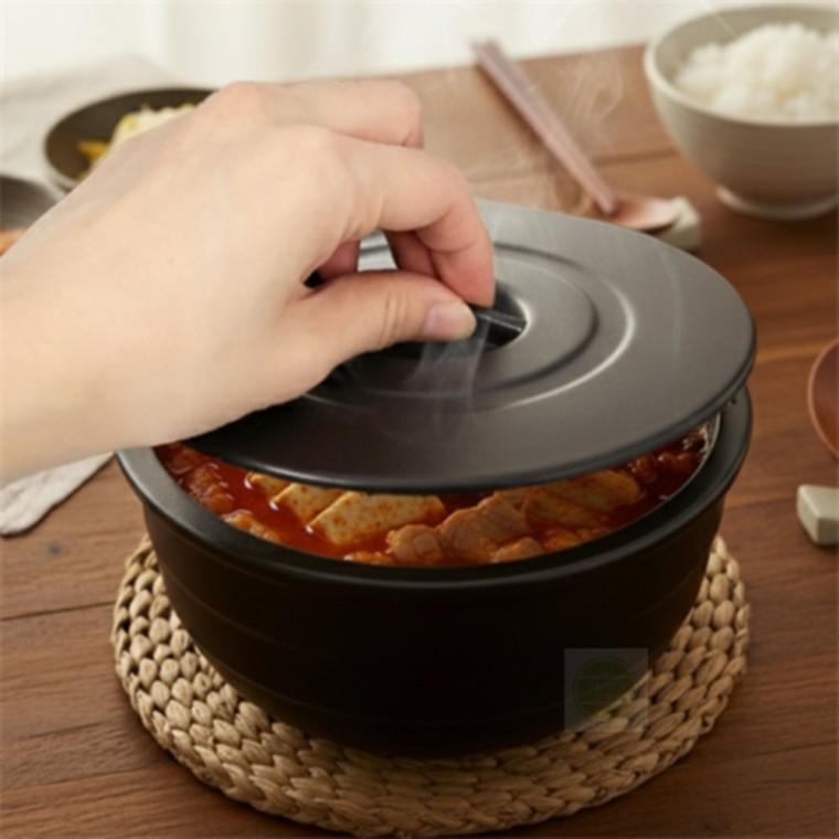 뚝배기 토기 뚜껑 토기솥밥뚜껑 주물솥뚜껑