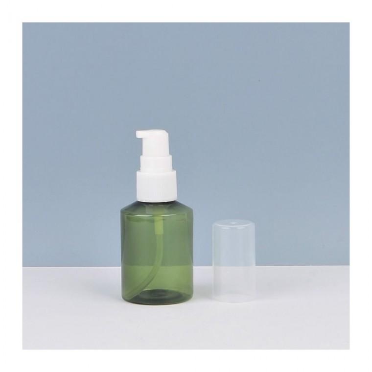 펌프투명용기 펌프 용기 그린 리필 샴푸 디스펜서 화장품 욕실 200ml