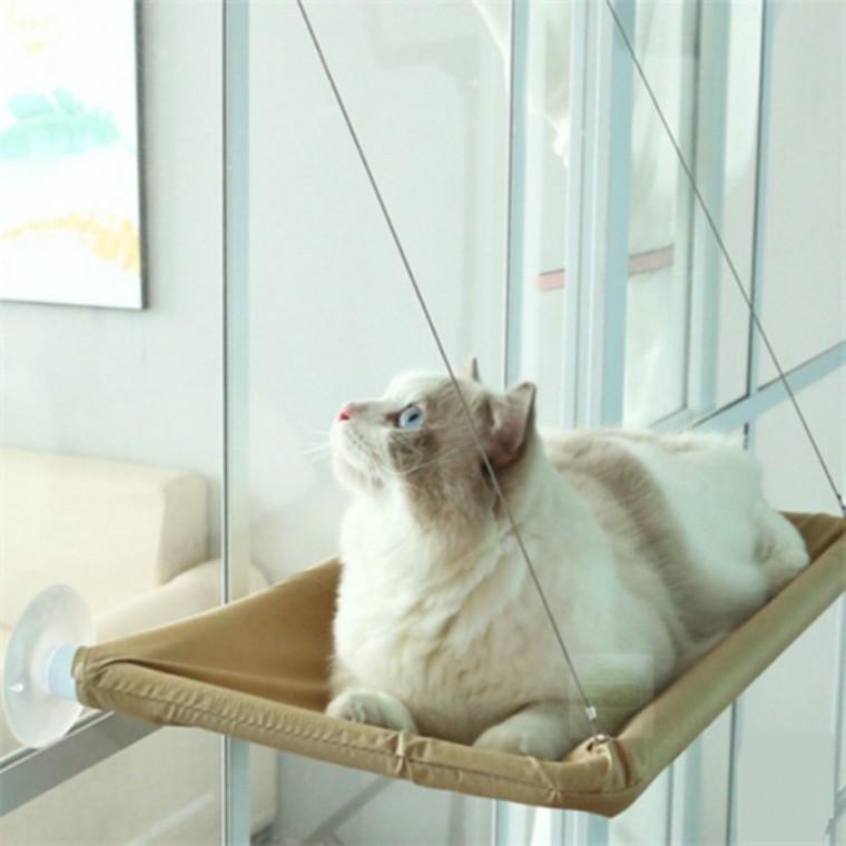 고양이 창문 침대 그네타는고양이 고양이윈도우해먹