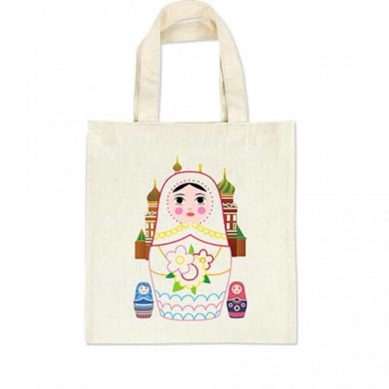 러시아 에코가방 그리기 에코백장바구니 에코백꾸미기 캔버스가방
