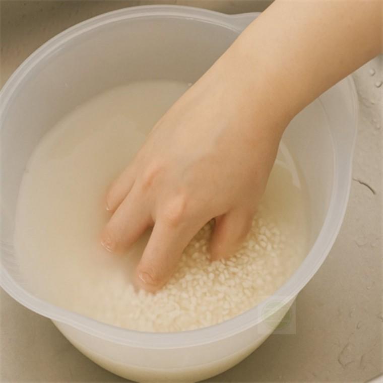 물빠짐 쌀바가지 세척 볼 플라스틱쌀바가지 쌀씻는바가지
