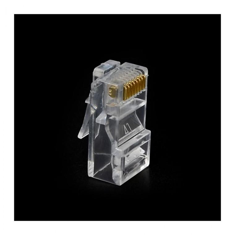 RJ45 플러그 8개입 렌선 인터넷 연결 단자 끝단 커넥터 케이블 랜선 조립