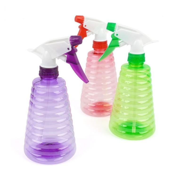 500ml 컬러 스프레이 원예 분무 미세 분사기 물주기 화분 청소 플라스틱