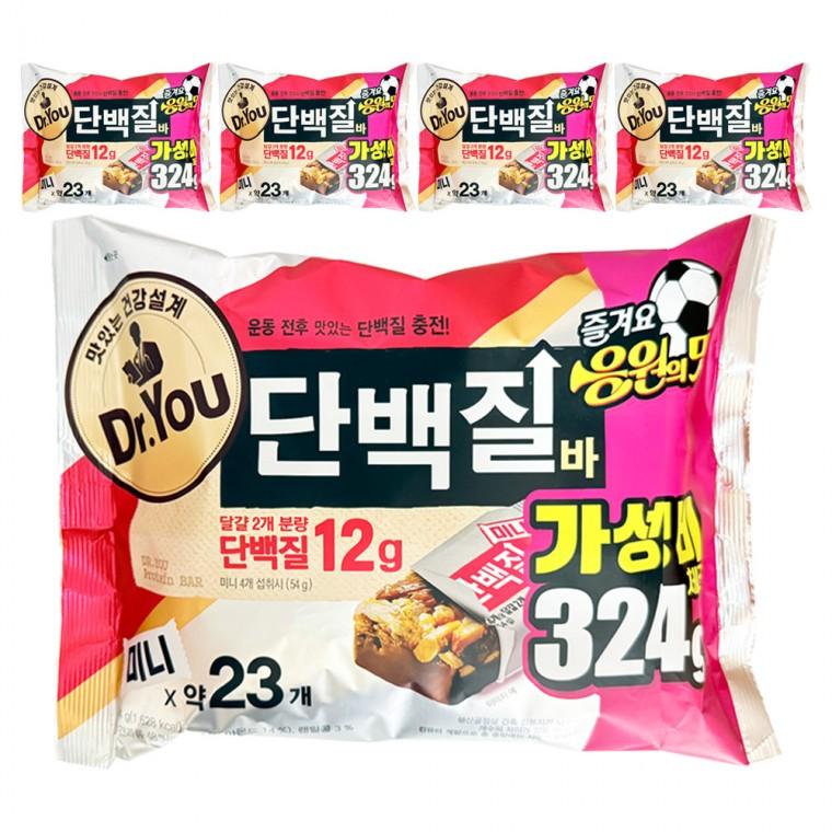 오리온 닥터유 단백질바 미니 324g x 5개
