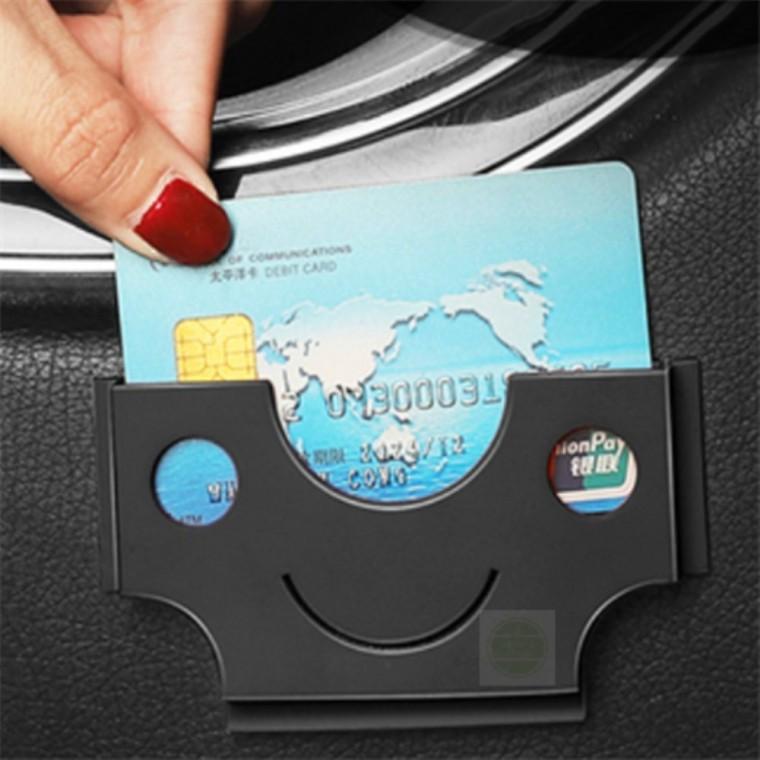 차량 부착형 카드 꽂이 자동차수납포켓 차량용카드꽂이홀더