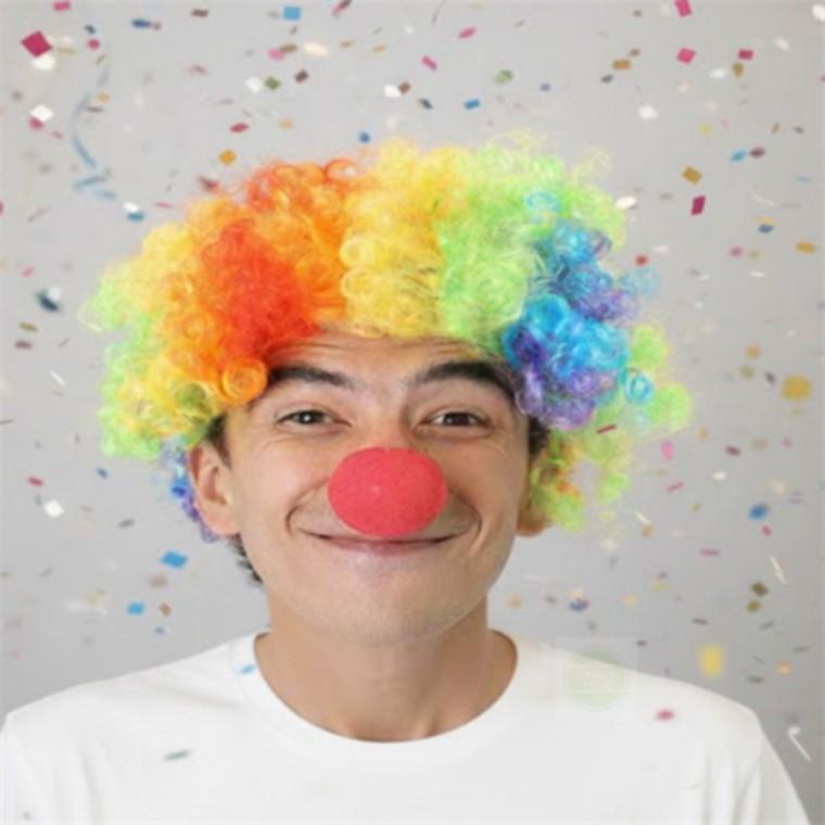 삐에로 가발 남녀공용 할로윈소품가발 행사가발