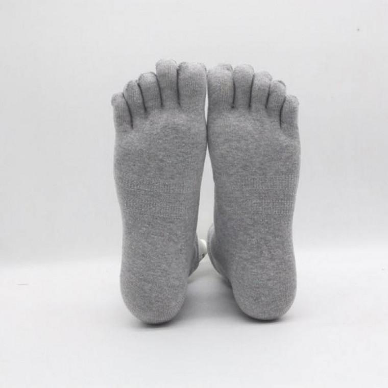 여성용 발가락 장목양말 연회색색 5켤레