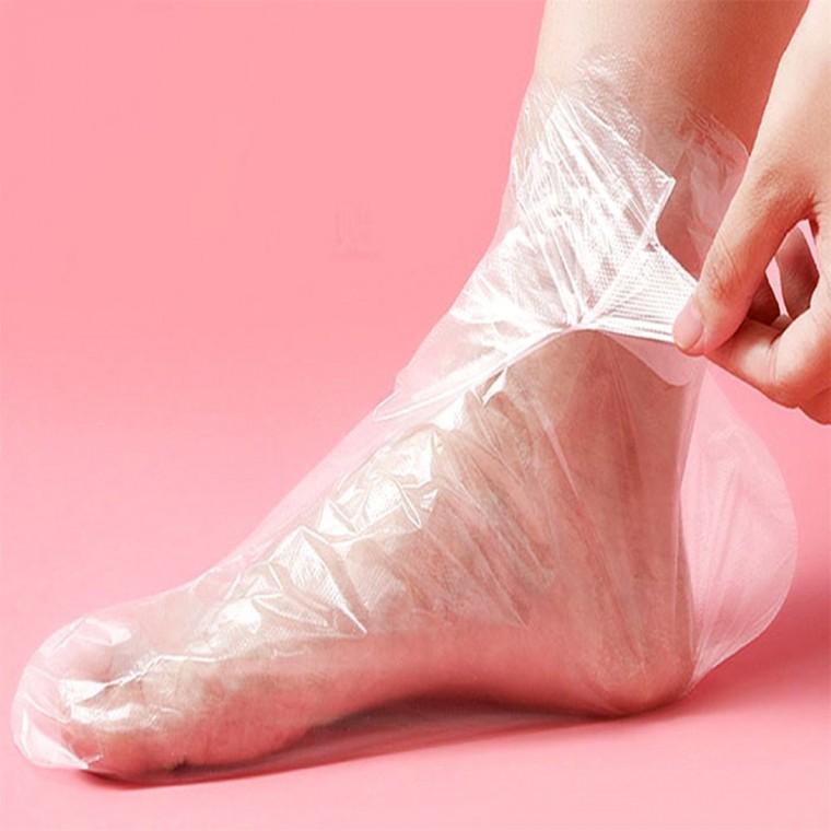 위생비닐양말 100pcs 일회용비닐양말 풋케어 발케어