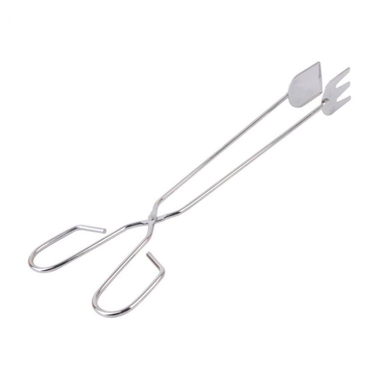 숯집게 포크형 바베큐 긴손잡이 야외 고기 그릴 캠핑 스테인리스