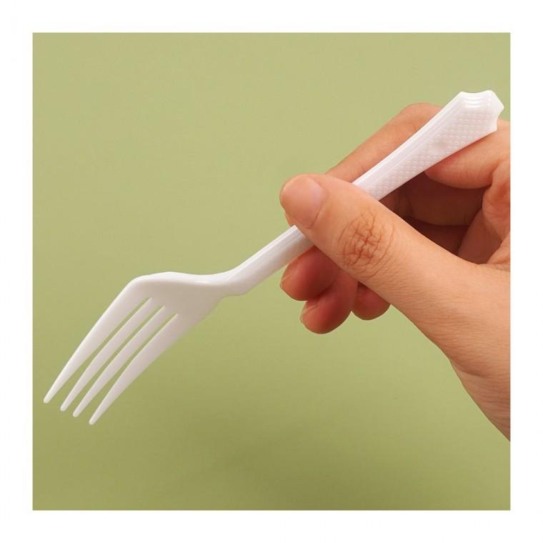 일회용 포크 10개 위생 파티 케이크 휴대 깔끔 간편 피크닉 과일