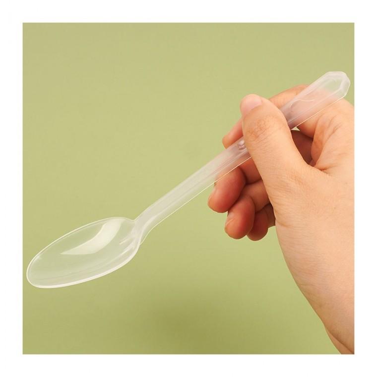 위생 숟가락 10개 일회용 단체 식당 간편 파티 휴대 급식 가정