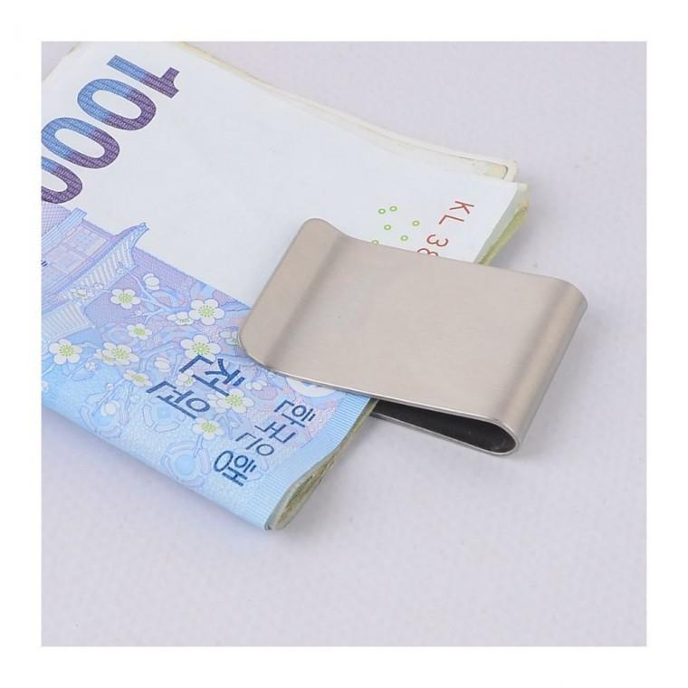 슬림 메탈 머니클립 비즈니스 지갑 카드 남성 휴대 심플 수납