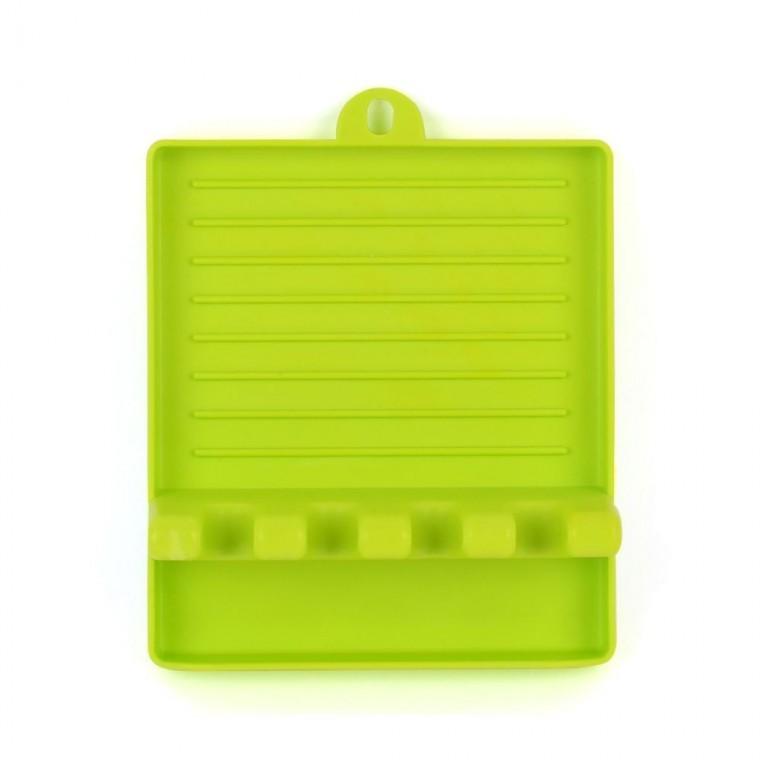 칼 가위 젓가락 논슬립 스텐 다용도 각도 꽂이 실리콘 배수 싱크대 받침 주방 통풍