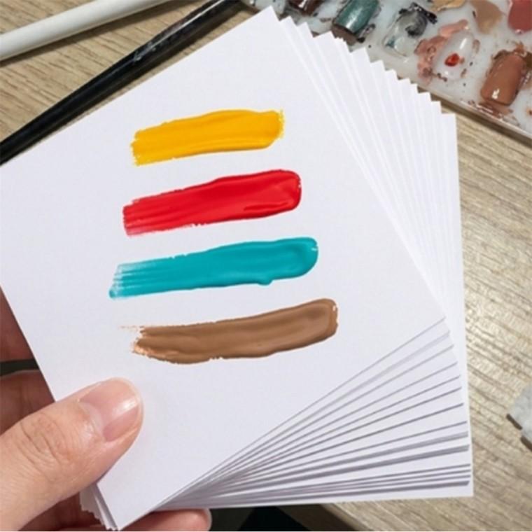 네일 믹싱 팔레트 종이 패드 미술파레트 발톱네일아트 종이팔레트