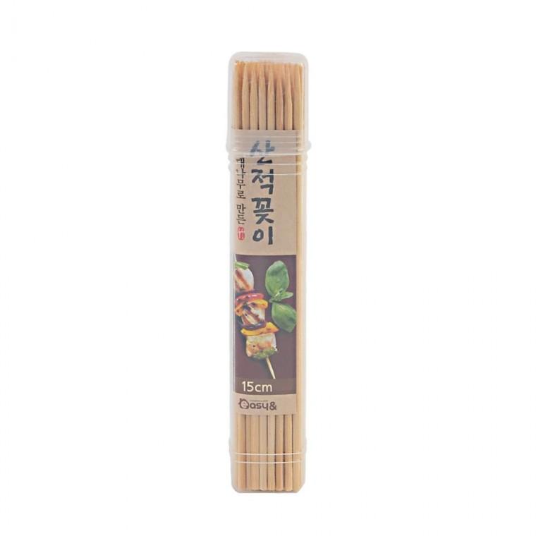 꼬치 산적 대나무 과일 꼬챙이 나무 꽂이 어묵 업소 튀김 15cm