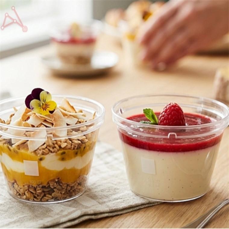 카페용기 투명 뷔페용 후식볼