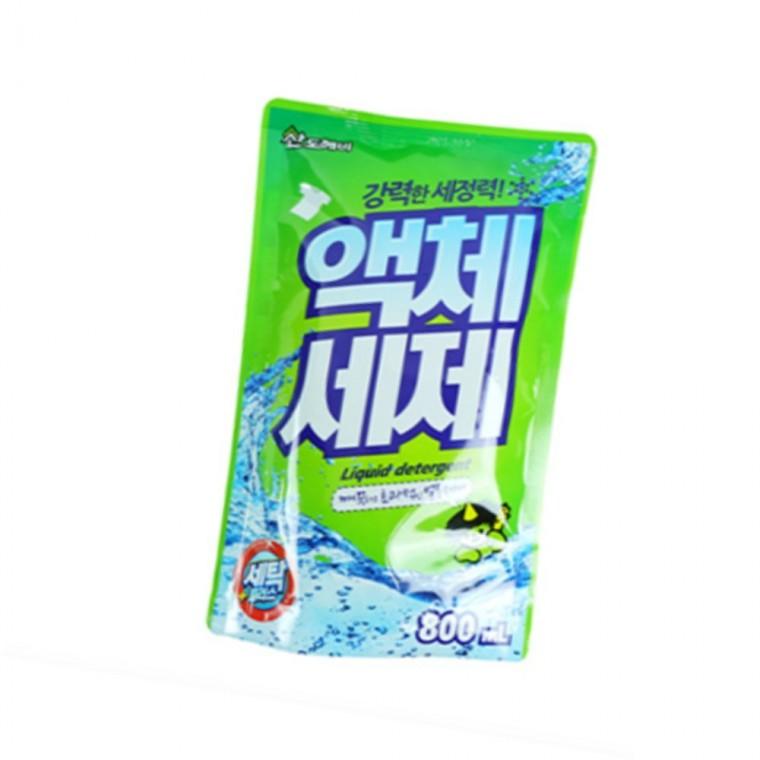 액체세제 800ml 빨래세제일반용 세탁세제리필 액체세제리필용일반