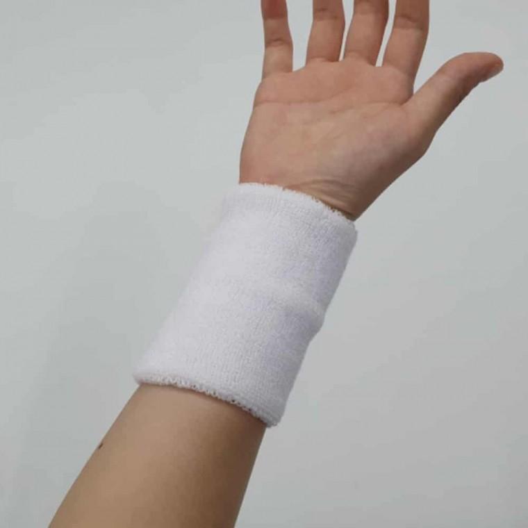 스포츠 손목아대 10cm 화이트 팔목아대 손목밴드 테니스아대 스포츠아대 운동손목보호대